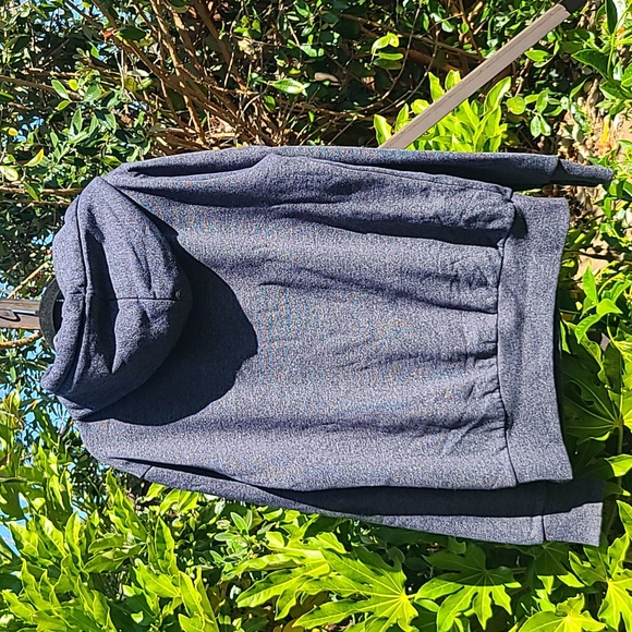 Superdry Vintage Logo Hoodie - Navy Sweatshirt Size Large - Picture 2 of 8